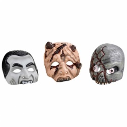 Maska Halloween - 3 druhy