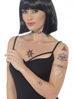 Nalepovací tetování - okultní