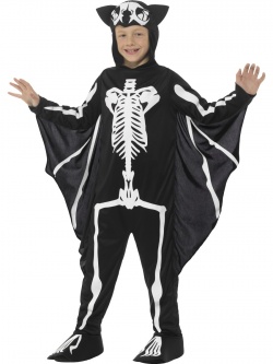 Dětský kostým Netopýří skeleton