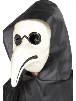 Bílá maska morového doktora