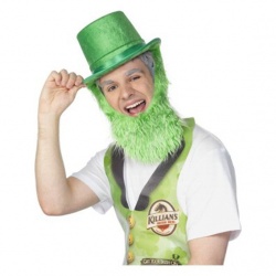 St. Patrick klobouk s vousy
