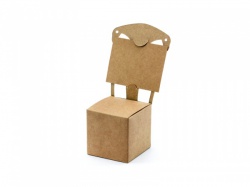 Papírový boxík židlička sada