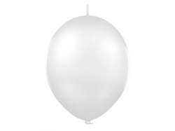 Bílé spojovací balónky