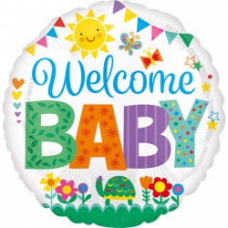 Fóliový balónek Welcome Baby