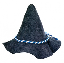 Tyrolský klobouk - šedý