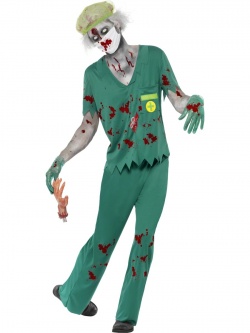 Kostým Zombie parademic