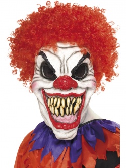 Maska Šílený klaun - velké zuby II