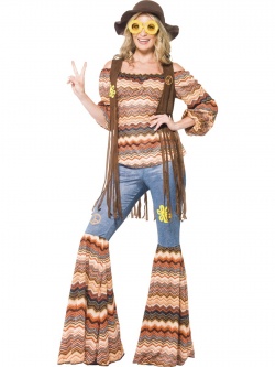 Kostým Hippie Harmony - kalhoty
