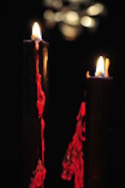 Svíčky - krvácející (2 ks)
