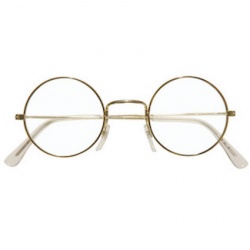 Zlaté brýle pro Santu