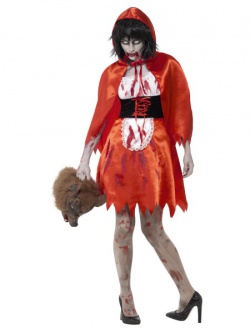 Dámský kostým Zombie Karkulka