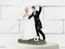 Svatební dortové figurky Fotbalisté 