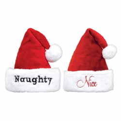 Vánoční čepice Naughty & Nice 
