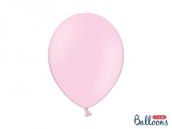 Balónek pastelový - světle růžová - 10 ks