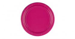Papírové talíře růžové (8 ks)